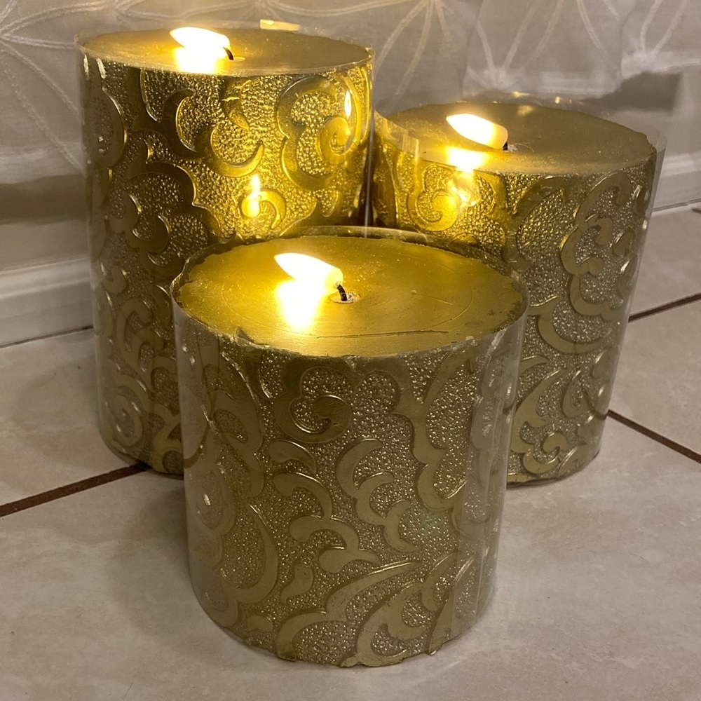 Set of 3 Battery Operated Candles - Picture 6 of 6